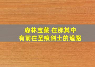 森林宝藏 在那其中有前往圣痕剑士的道路